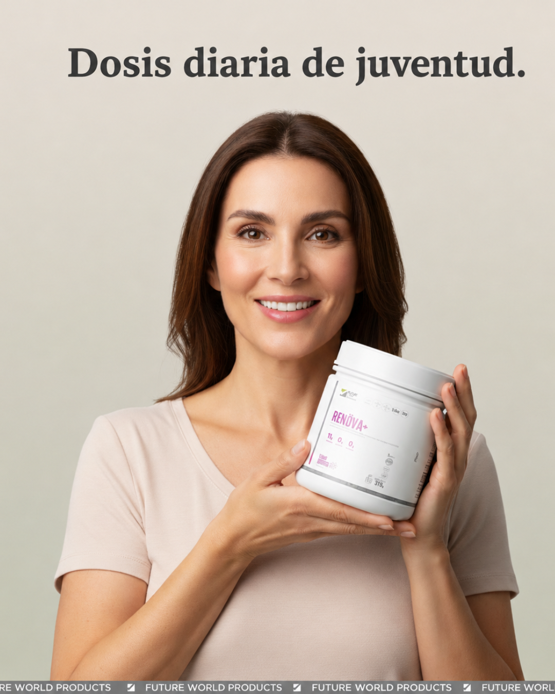 Renöva+ Colágeno Hidrolizado con Resveratrol y CoQ10 para Belleza y Longevidad Celular - Envío GRATIS a todo Chile