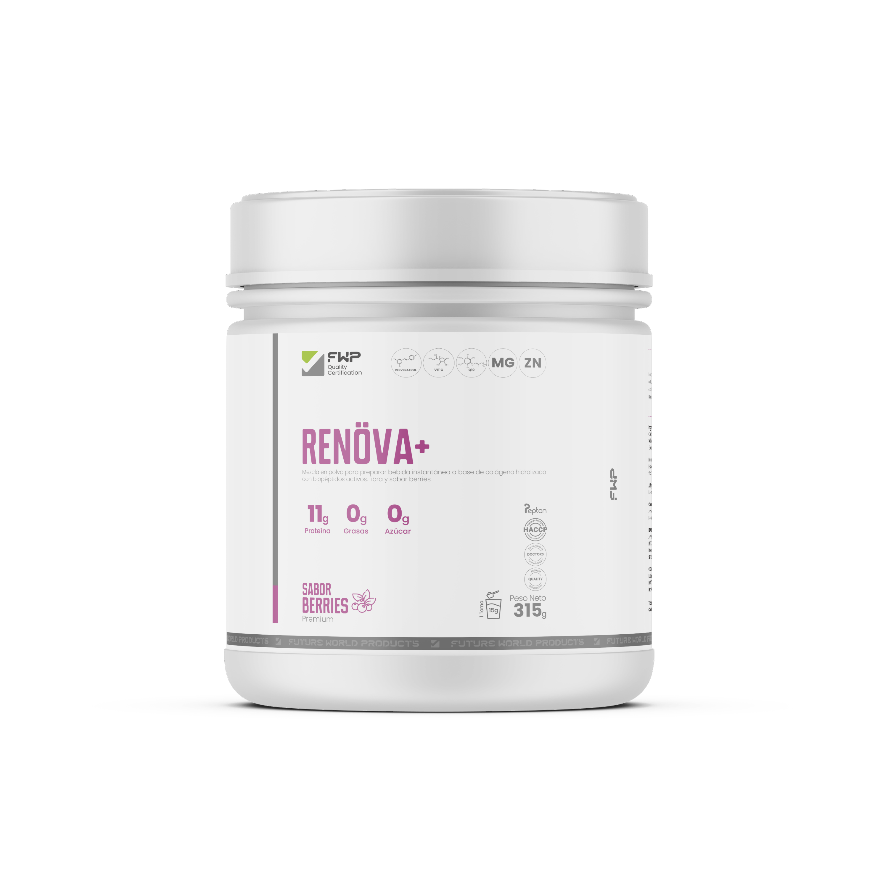 Renova Plus fórmula rejuvenecedora con biopéptidos 
   activos y vitaminas para mujer